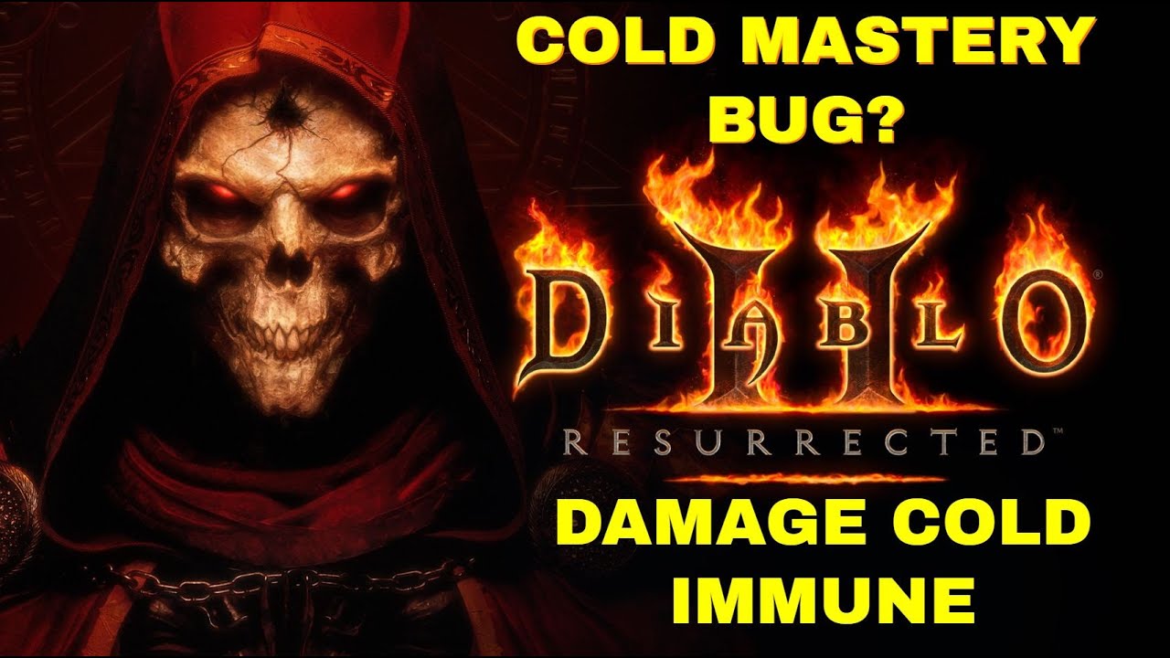 Diablo 2 Resurrected - Cold Mastery bug? Cold Mastery killing some cold immunes.