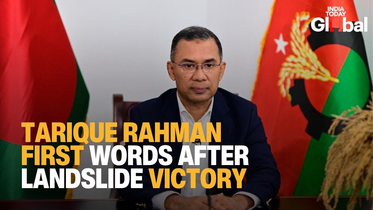 Tarique Rahman’s First Press Address After Landslide Win Promises Democracy Revival in Bangladesh