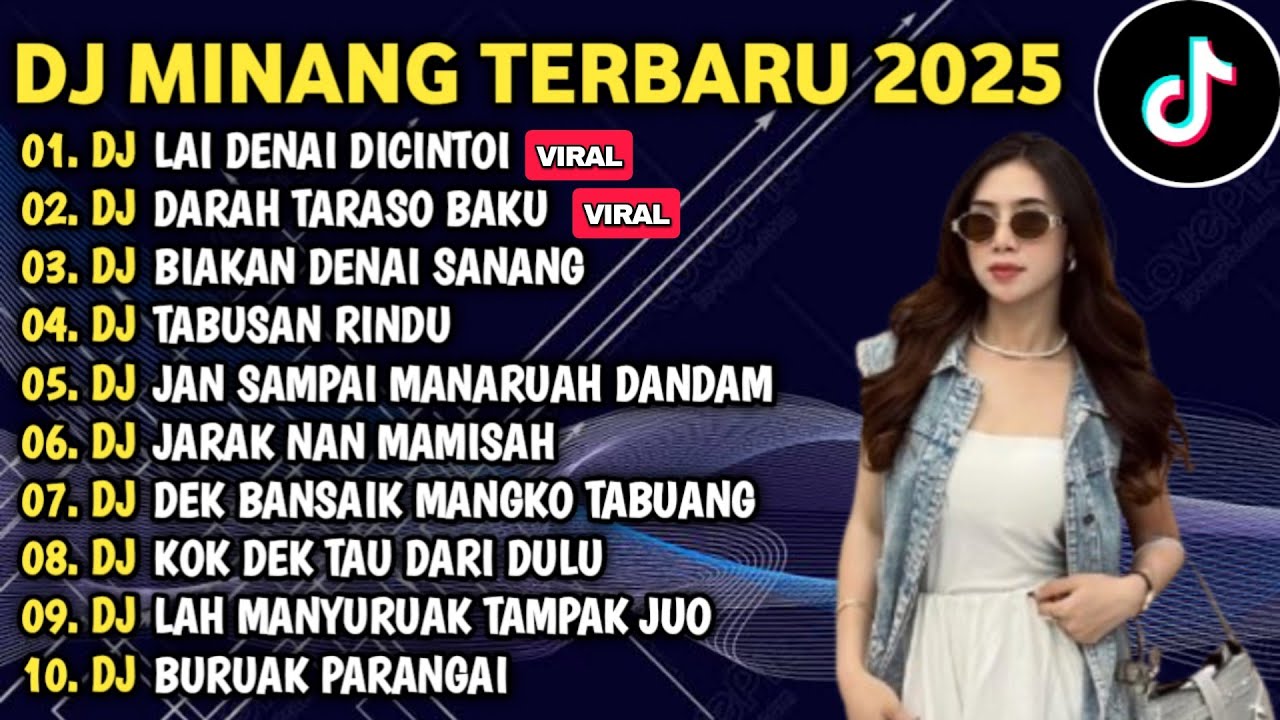 DJ MINANG TERBARU 2025 FULL BASS - DJ DEK CINTO JUO X DARAH TARASO BAKU VIRAL TIKTOK