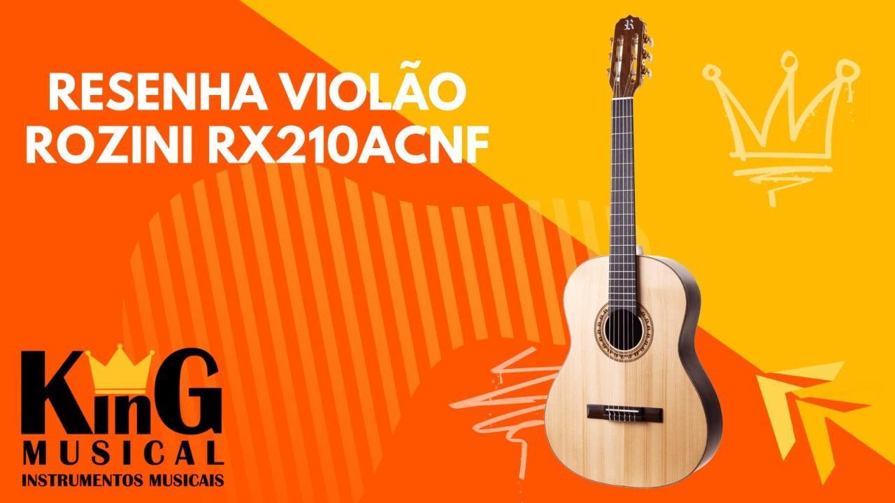 Review Viol&atilde;o Rozini RX210ACF FOSCO por King Musical Instrumentos Musicais