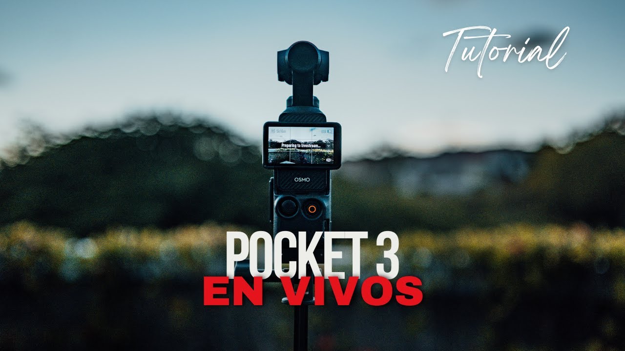 Como hacer En Vivos con la DJI Osmo Pocket 3