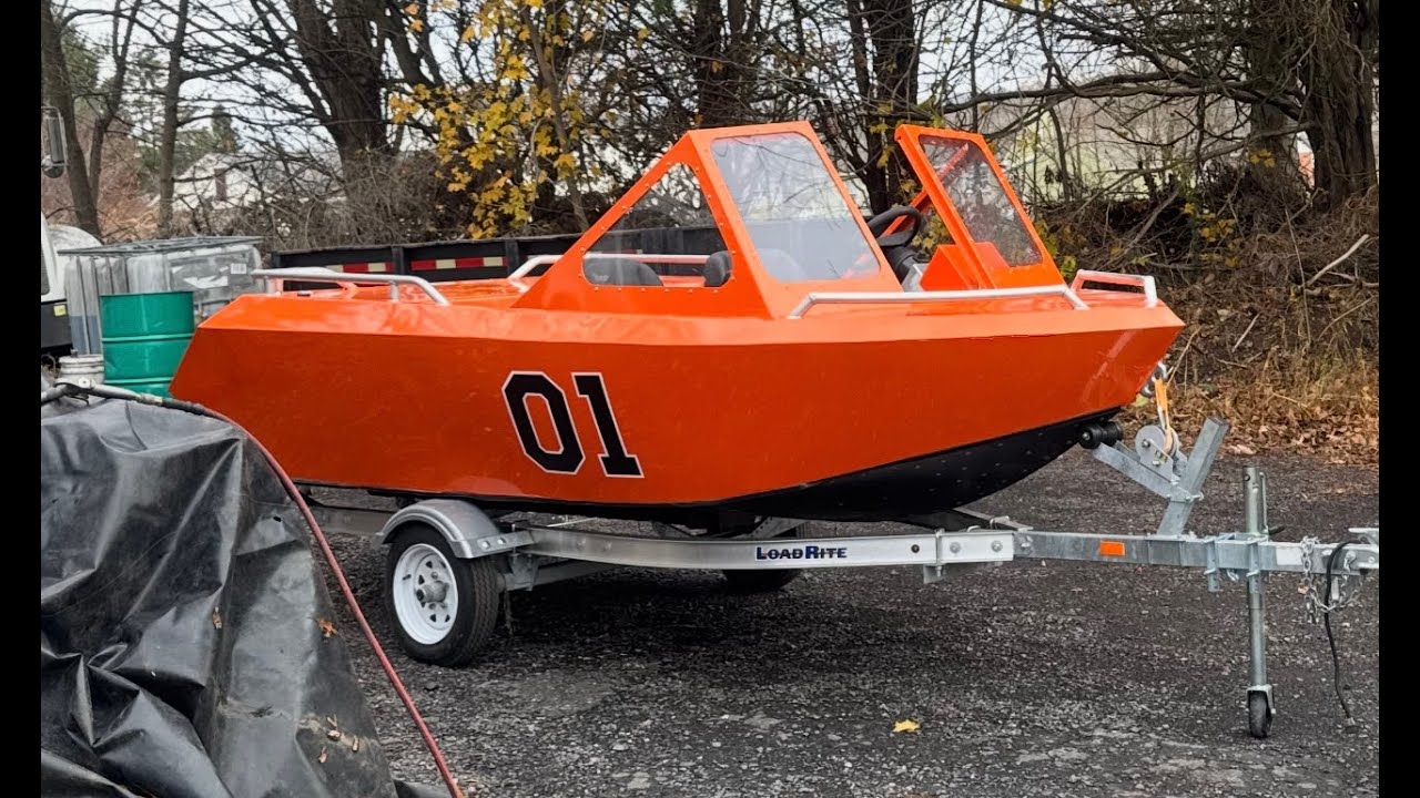 Mini jet boat build (assembling&tacking)