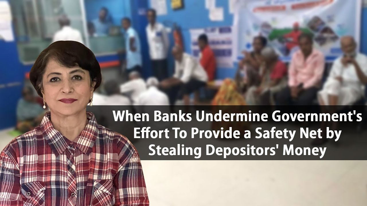 When Banks Undermine Government's Effort To Provide a Safety Net by Stealing Depositors' Money