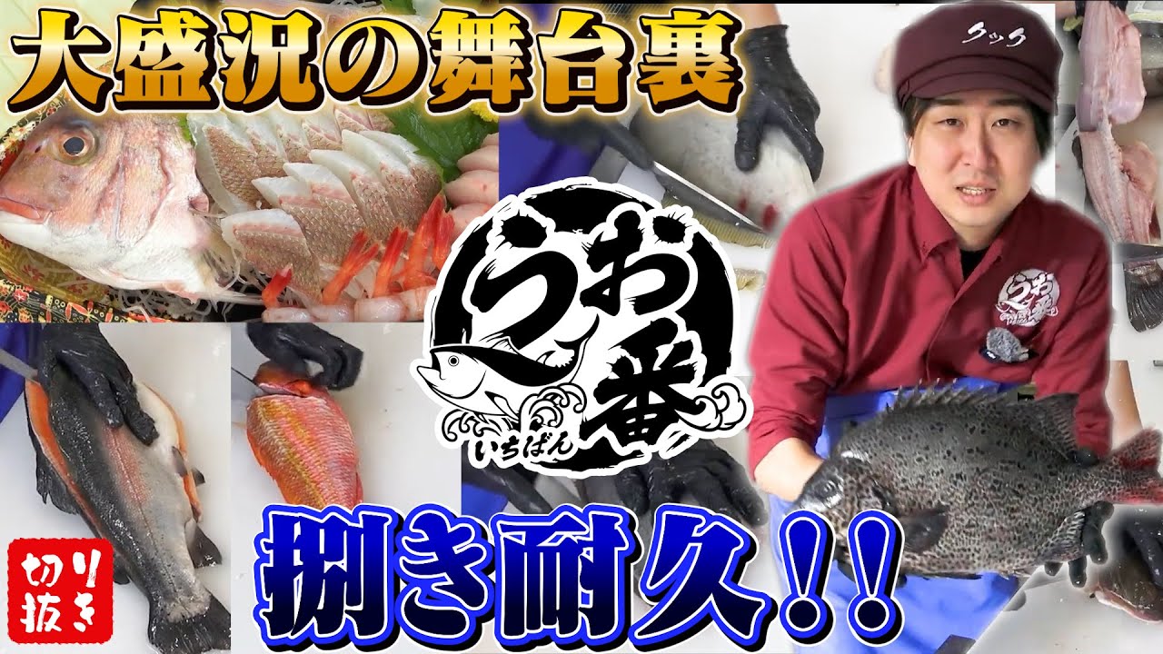 【うお一番】捌き耐久！！〜作業用〜