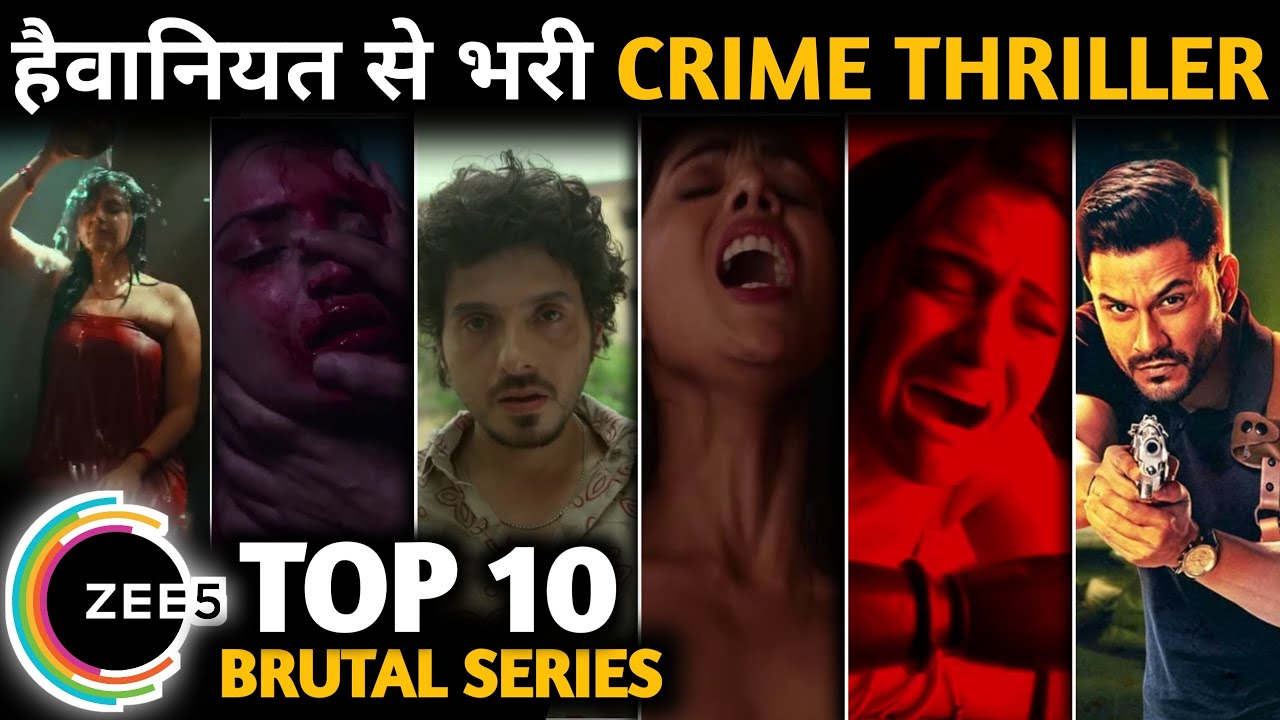 TOP 10 Best Suspense Crime Thriller😳 Web Series on Zee 5 🔥( Hindi ) || Top 10 2024 Thriller Series🤯