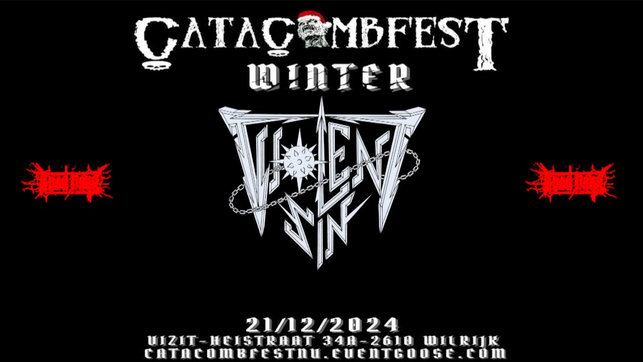 Catacombfest - 21 December 2024 - JH Vizit Wilrijk - Violent Sin - Thrash Metal