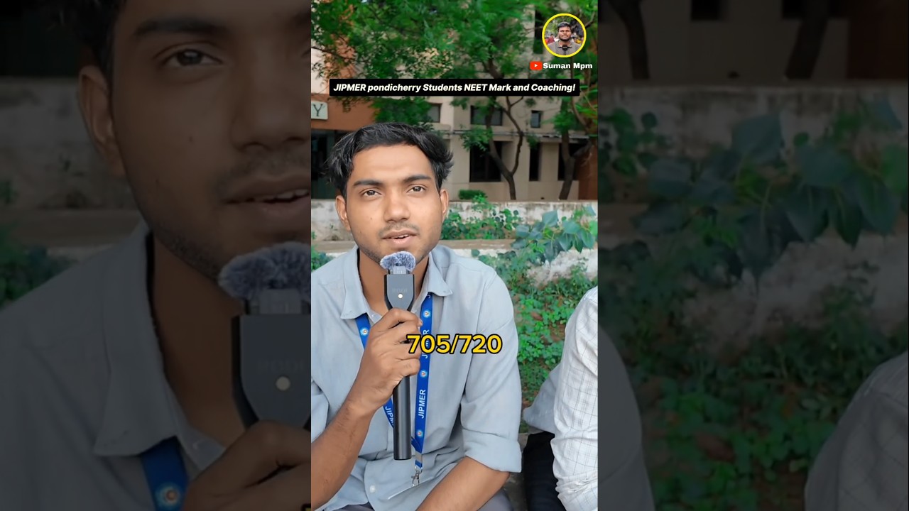 🤯JIPMER Topper Reveals NEET Marks, Coaching & Cost 💥