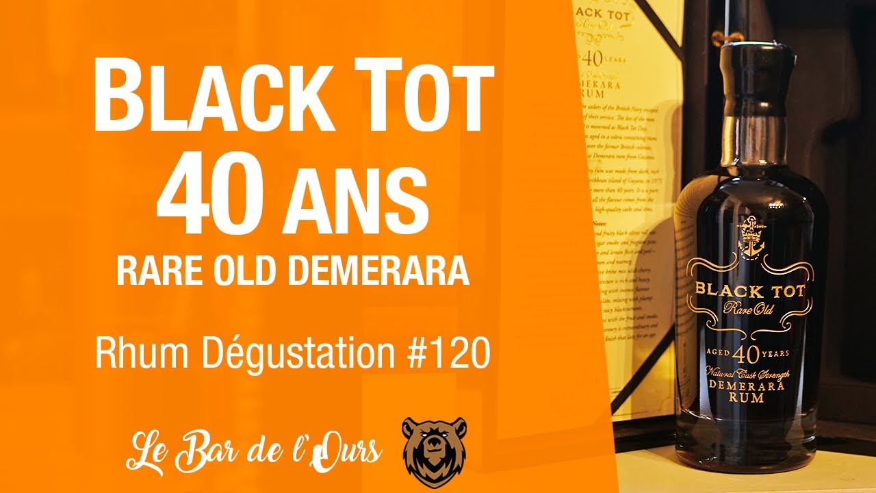 Black Tot 40 ans - #Rhum dégustation #120
