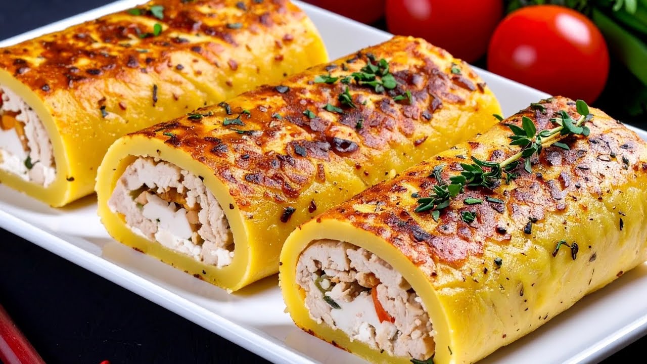 Картофель с яйцами лучше пиццы! ❤️ Это блюдо понравится всем!