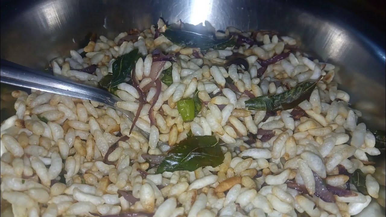 Simple Muri Bhaja Recipe (Puffed Rice Fry Recipe)