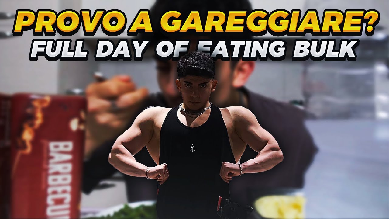 INIZIO DAL MEN'S PHYSIQUE? FULL DAY OF EATING IN BULK