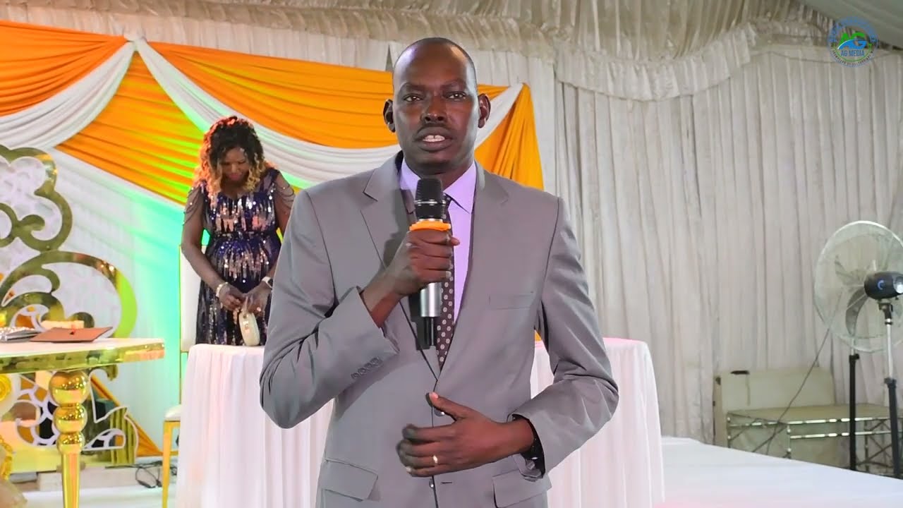 Marial Dongrin Ater 's Speech during Dr. Chuti Mabil De Awar Thanksgiving Ceremony at BMC Garden.