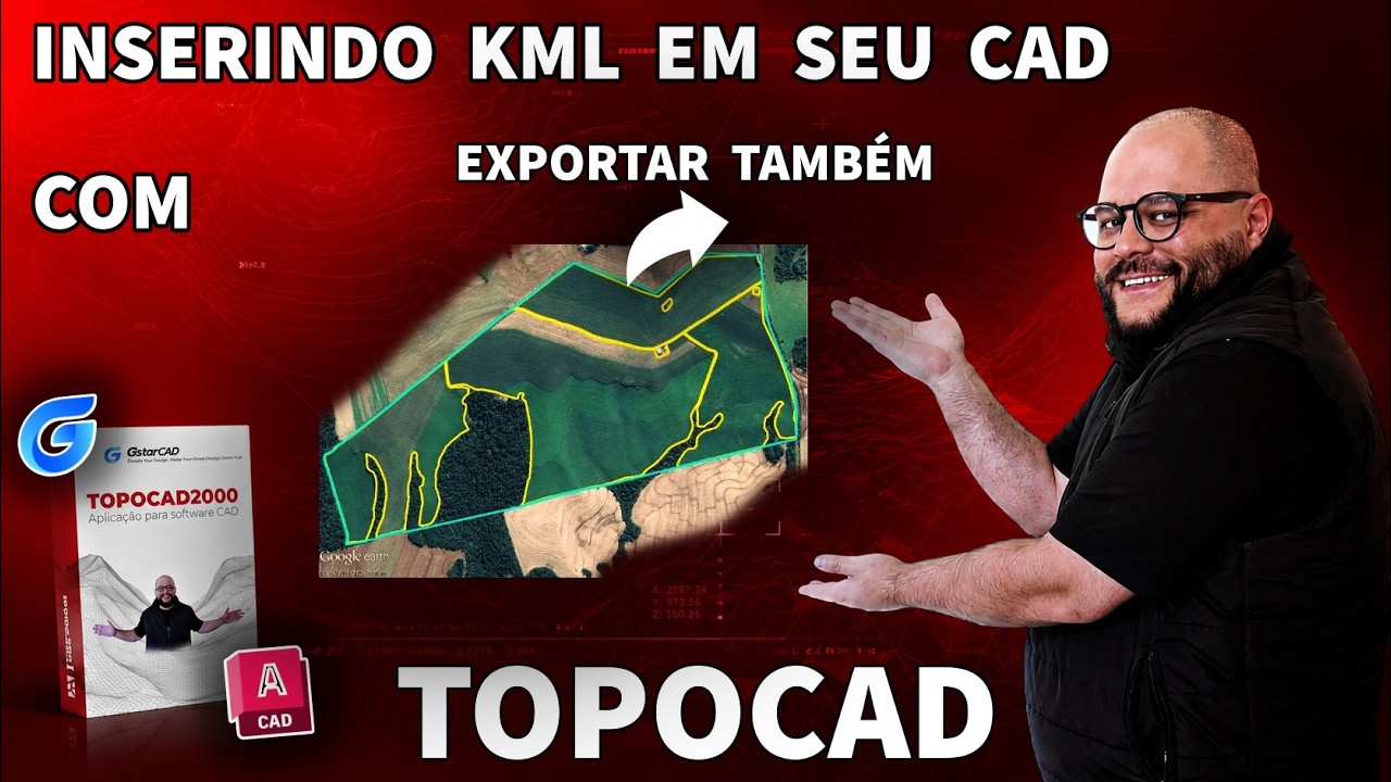 Importar e Exportar KML no Autocad e Topocad - Fragga do CAD
