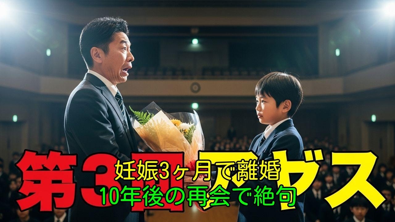 離婚した日、お腹には3ヶ月の命。10年後、50億寄付した元夫が息子の顔を見て絶句した衝撃の理由