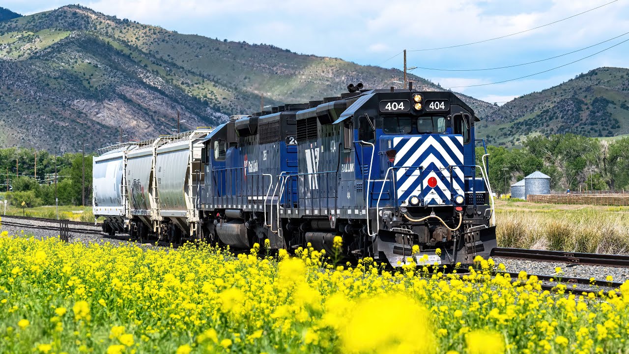 Montana Rail Link Trains on the 2nd Subdivision