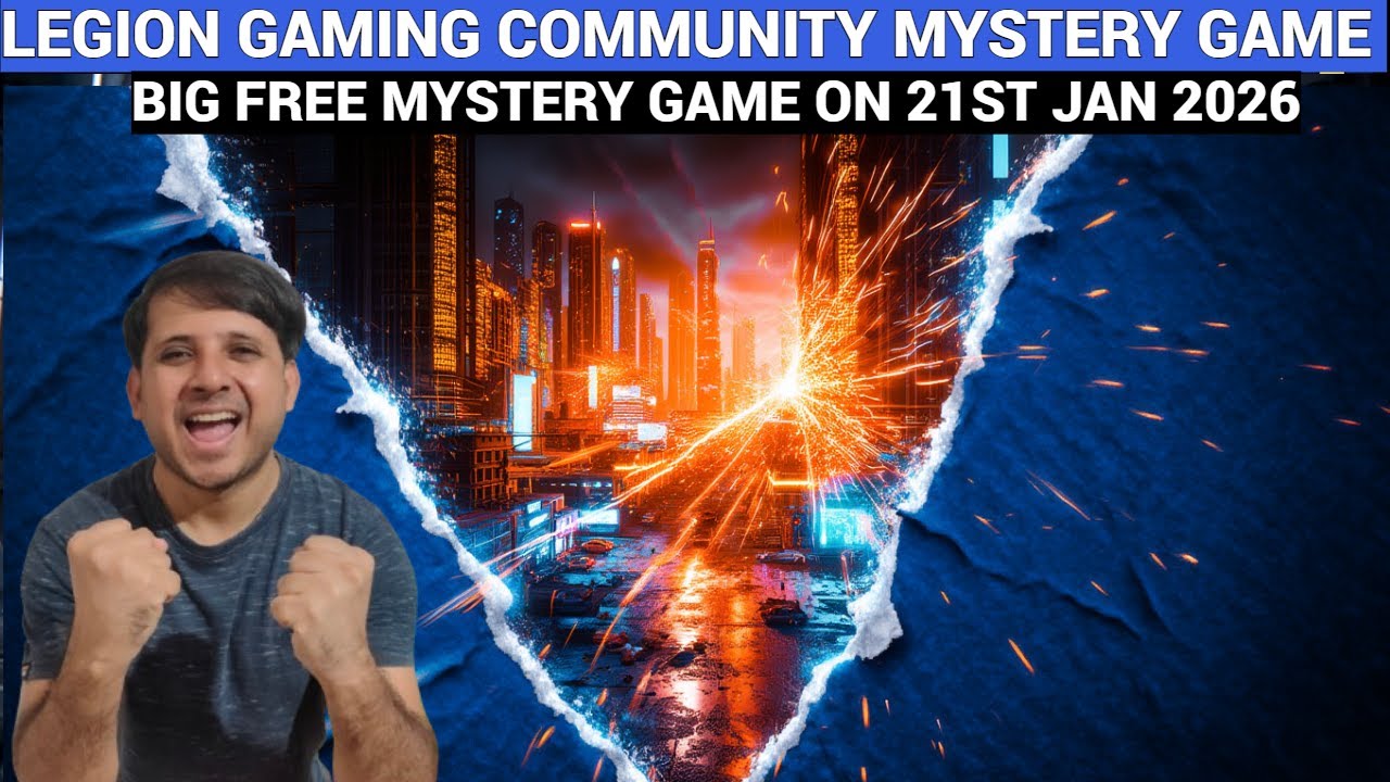 БОЛЬШАЯ БЕСПЛАТНАЯ ЗАГАДОЧНАЯ ИГРА 21 ЯНВАРЯ | ЗАГАДОЧНАЯ ИГРА LENOVO GAMING 2026 |