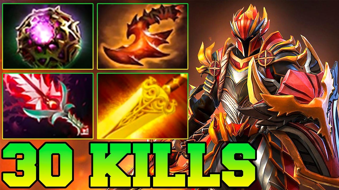 Ultra Kill + 30 Dragon Knight Dota 2 !! Dragon Knight Dota 2 Safe Lane Pro Gameplay 7.41