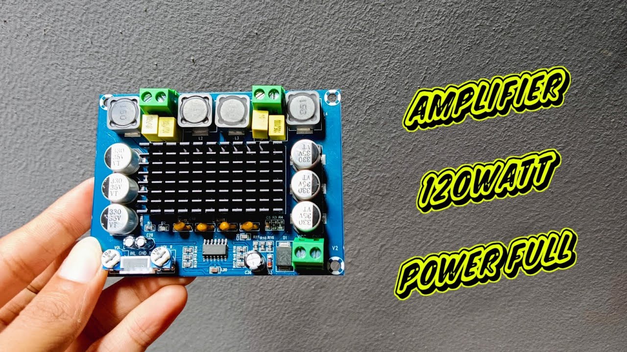 Amplifier XH-M543 120 watt Clas D || TDA3116D2 || Recomendasi Untuk Pemula