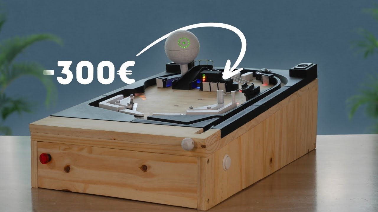 Fabriquer un flipper pour 300€ (galère)