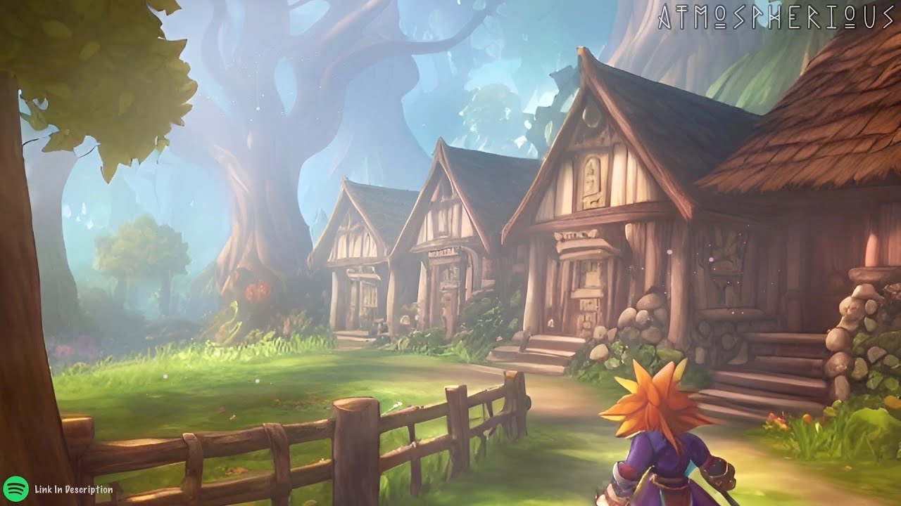Magical Village II ☘️ Relaxing Fantasy Gamelan Music & Nature Ambience 🎧 for work, study, focus
