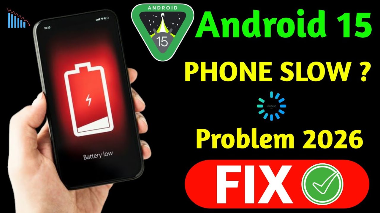 Android 15 Update Ke Baad Phone Hang & Battery Drain 😱 | Real Fix That Works!