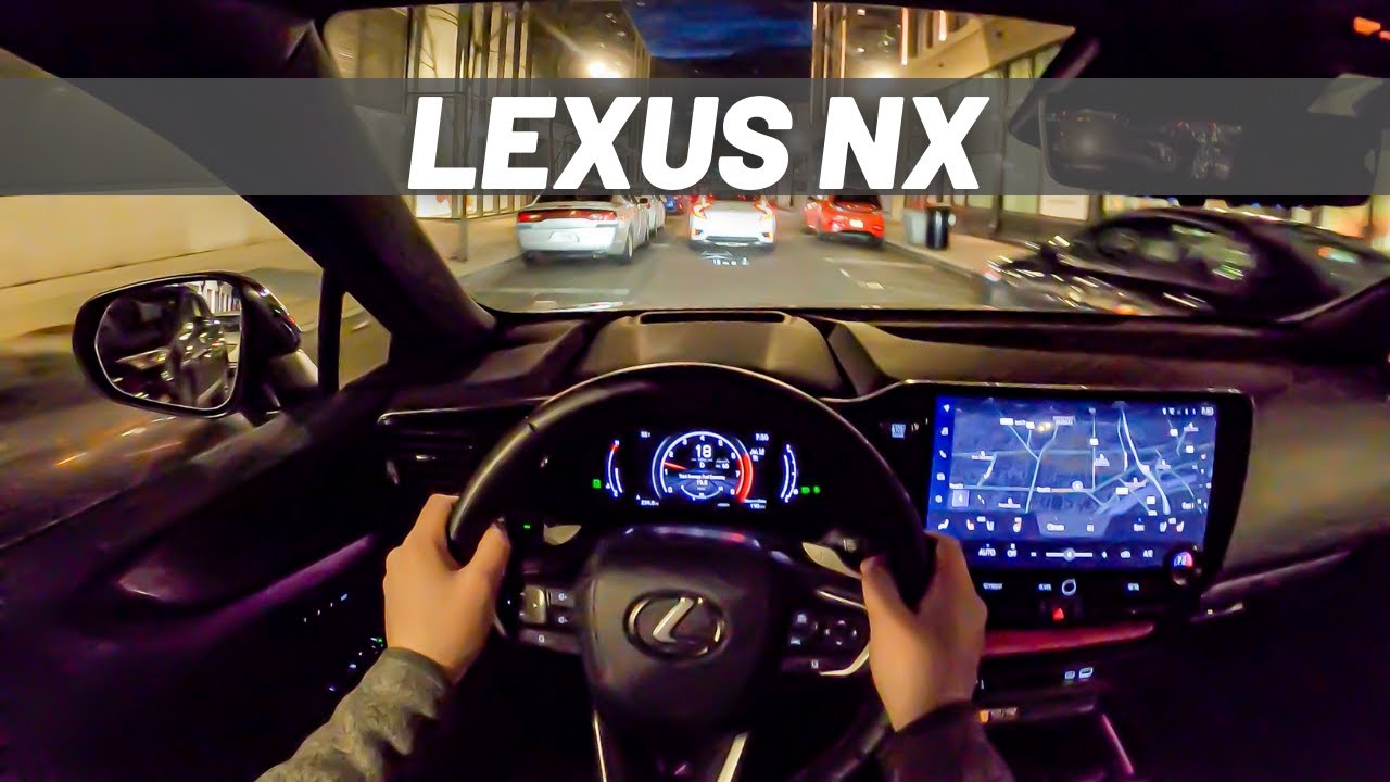 2022 Lexus NX | POV Night Drive