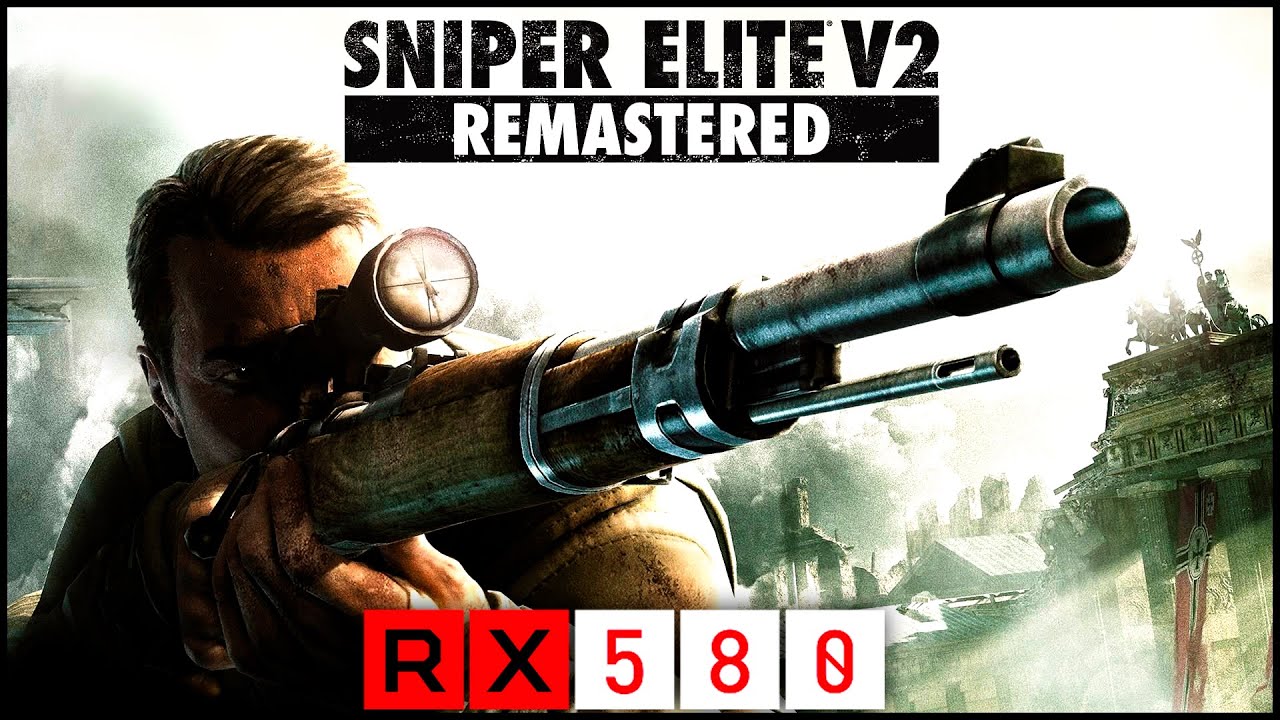 Sniper Elite V2 Remastered na RX 580 Teste de FPS - | 1080p | - Grafico Ultra
