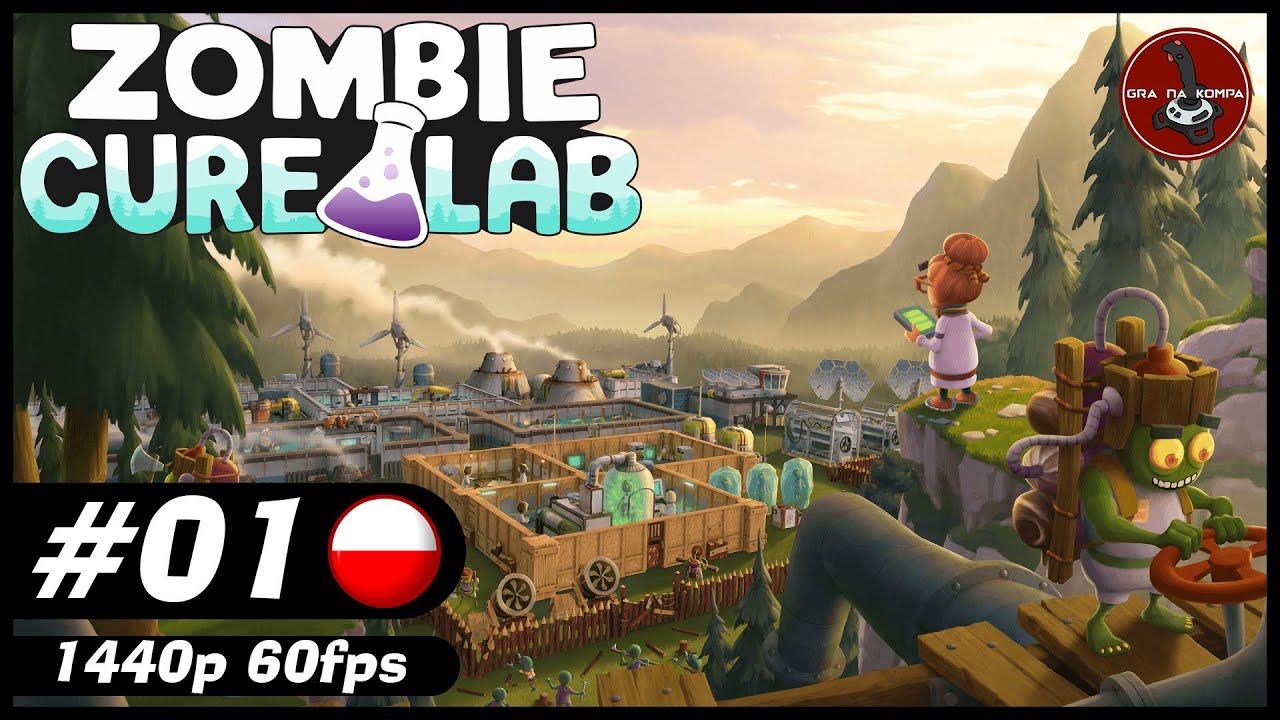 Misja wyleczenia zombie | #1 | Zombie Cure Lab 🧟 PL
