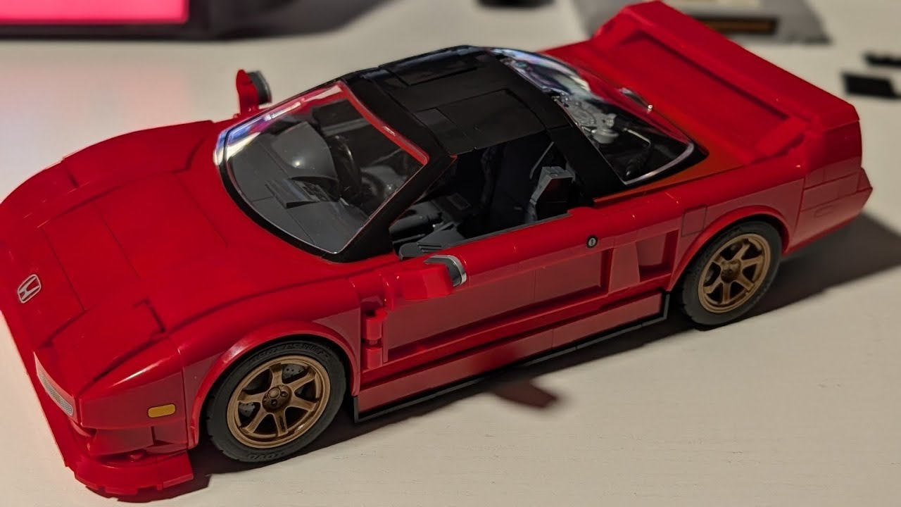 Hot Wheels 1990 Honda/Acura NSX Brick Shop Build