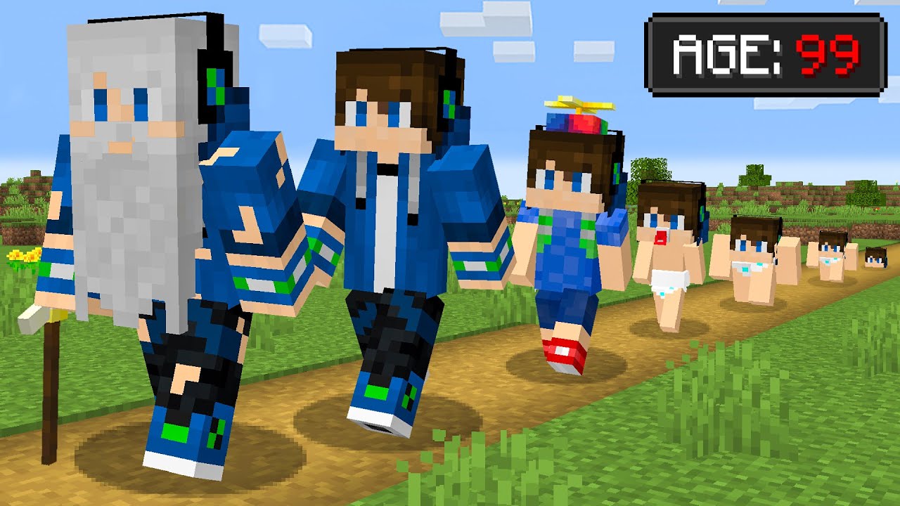 Od narodzin do śmierci EYstreem w Minecrafcie