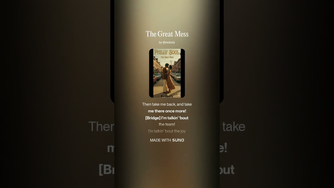 The Great Mess (AI Generated Early Philly Soul)