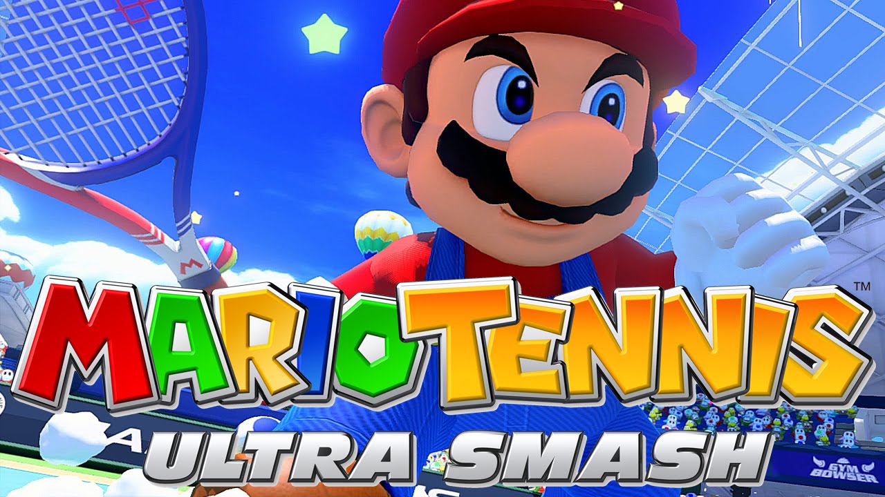 Mario Tennis: Ultra Smash [Father Vs. Son] - Wii U Gameplay