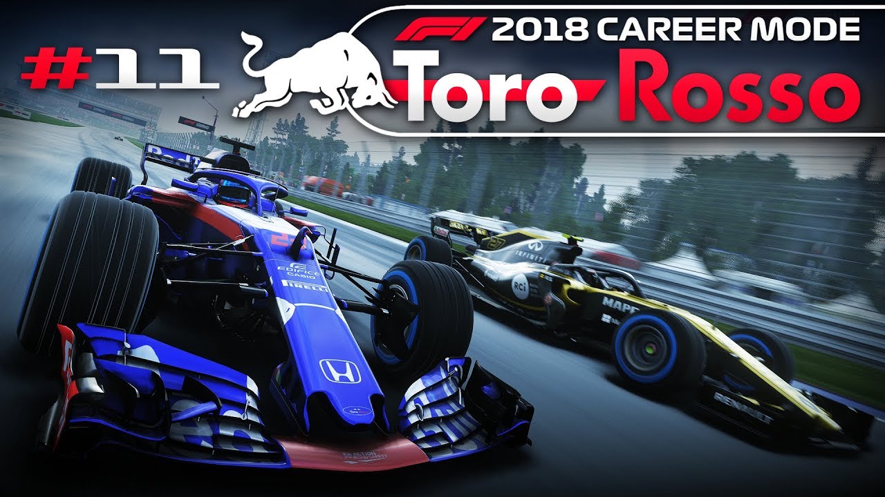 F1 2018 CAREER MODE #11 | FIRST WET RACE | German GP (110% AI)