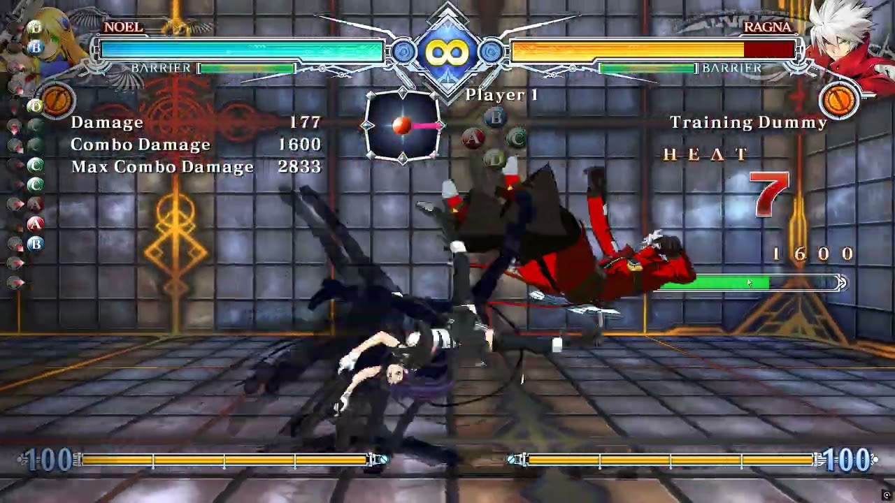 BBCF - Noel Training - Day 03 - Reinforcing Combos