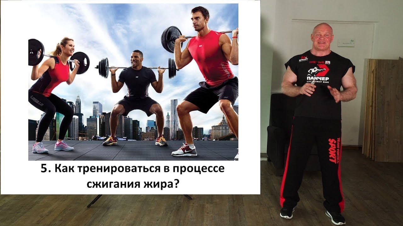 5. Тренировки в процессе жиросжигания.
