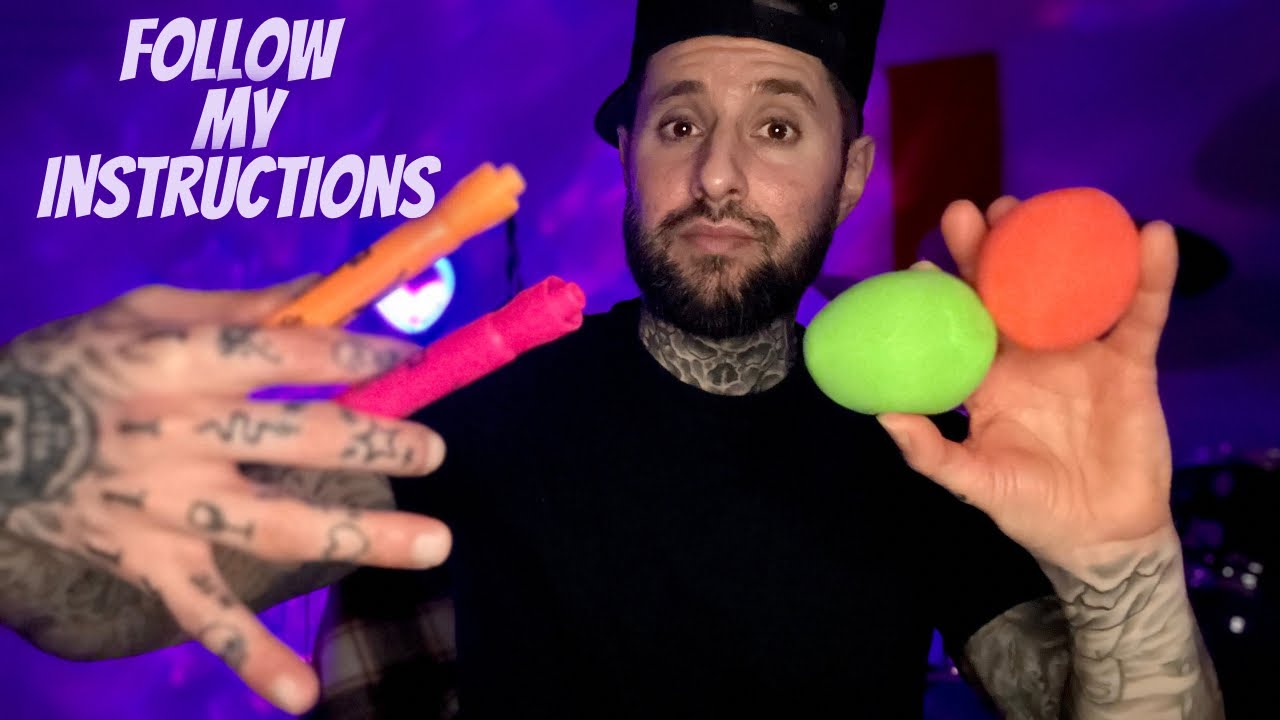 Follow My Instructions ASMR | Fast & Aggressive Triggers