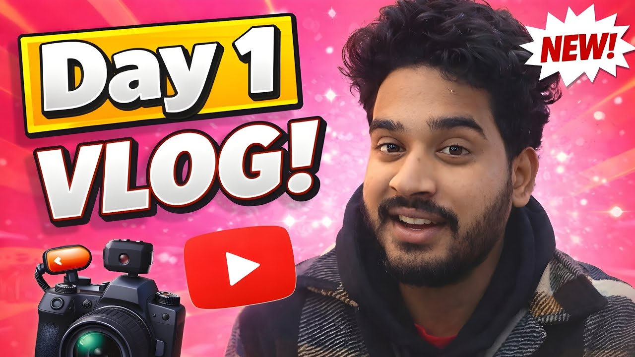 Welcome to Day 1 of my vlogging journey!