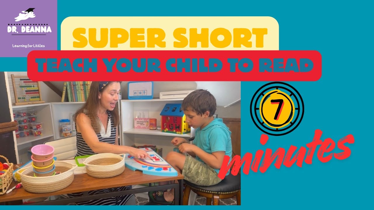 Teach Your Child to Read with Simple Short Lesson