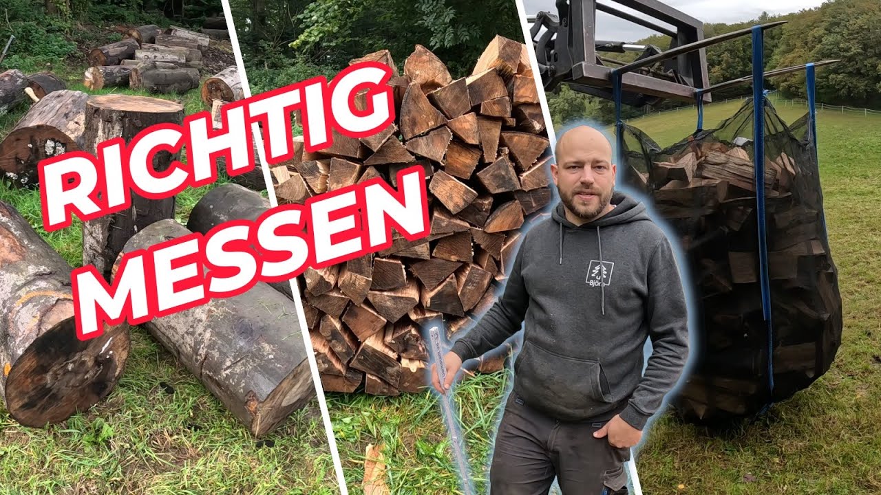 Brennholz-Falle: Diese Maßeinheit kostet dich viel Geld! Festmeter vs. Raummeter vs. Schüttraummeter