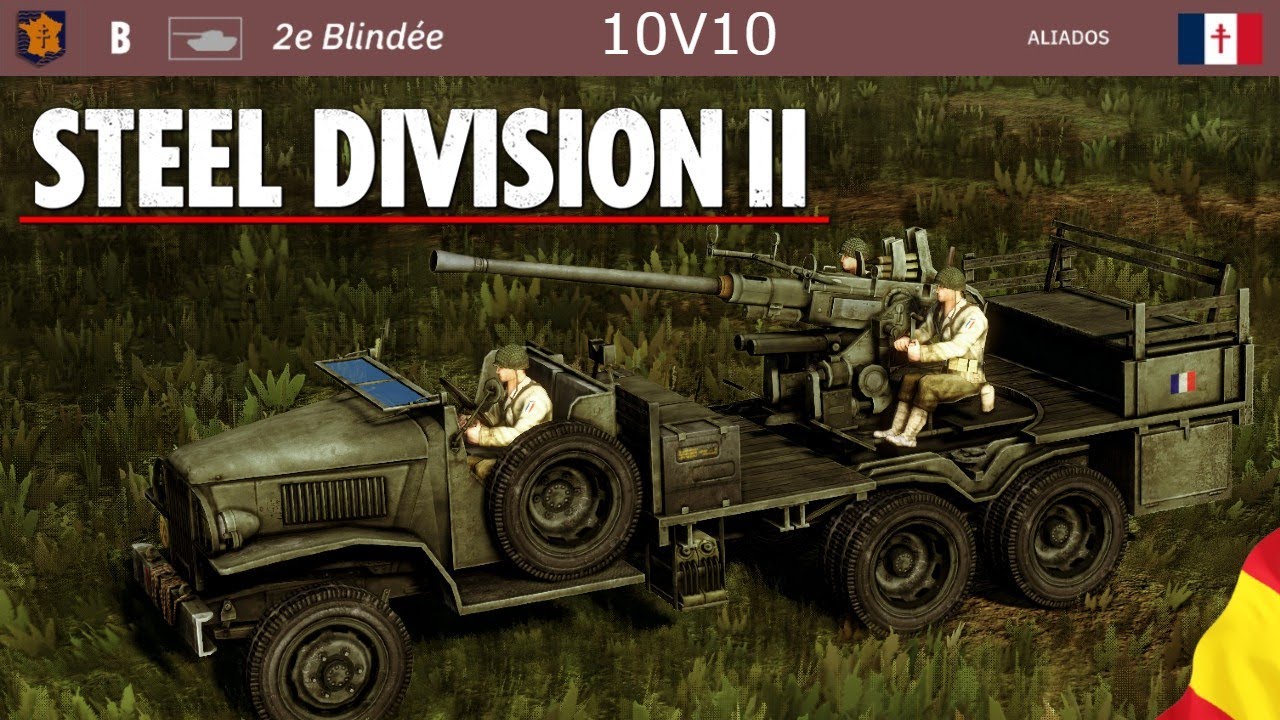 Gameplay Steel Division 2 Español- Carritooo