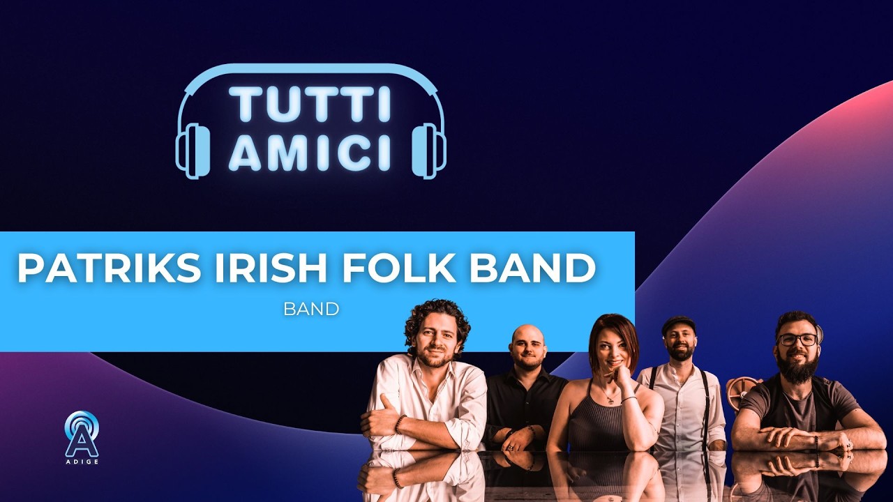 PATRIKS IRISH FOLK BAND - INTERVISTA RADIO ADIGE TV
