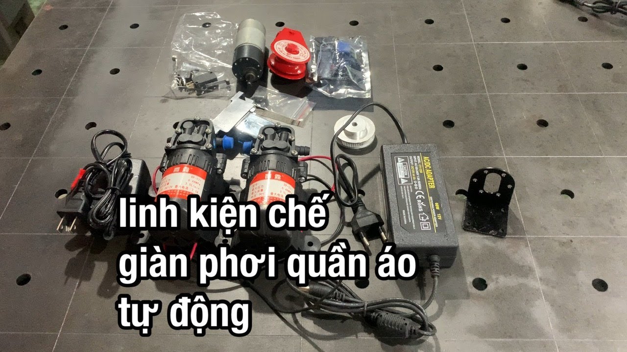 BỘ LINH KIỆN CHẾ GIÀN PHƠI TỰ ĐỘNG GỬI ANH HOÀNG BÌNH DƯƠNG