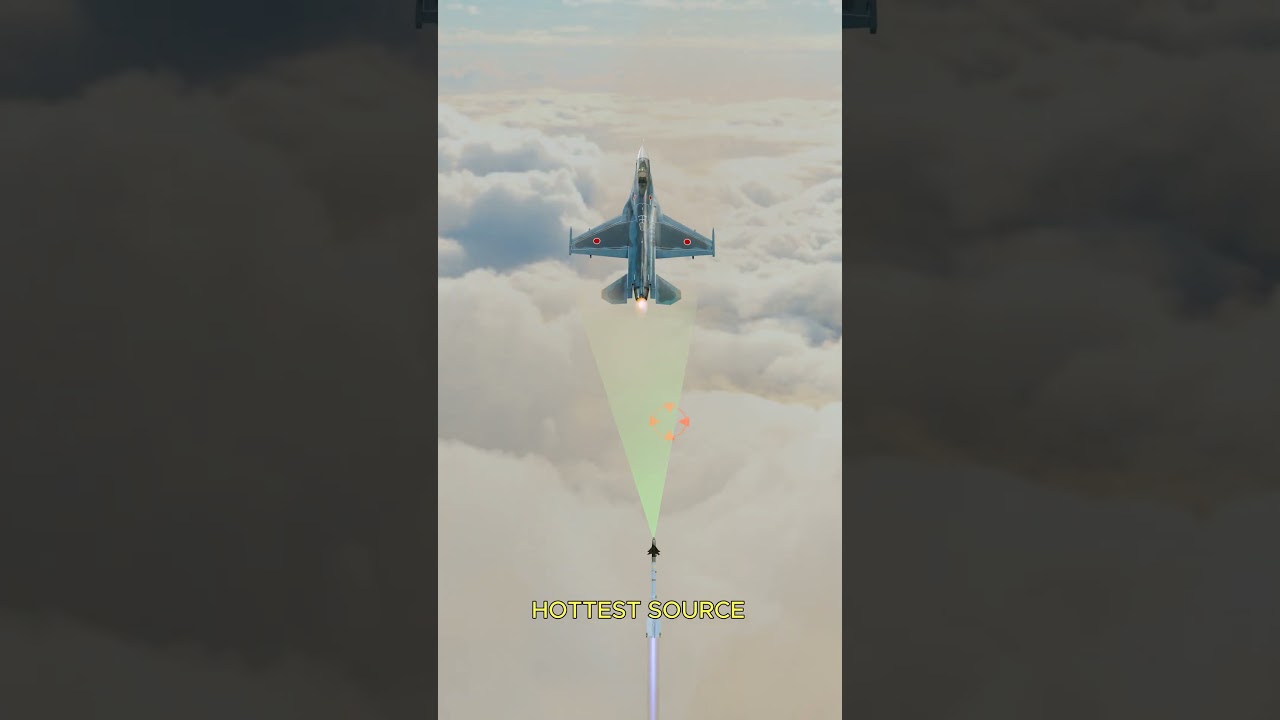 Как истребители уничтожают ракеты 🤯