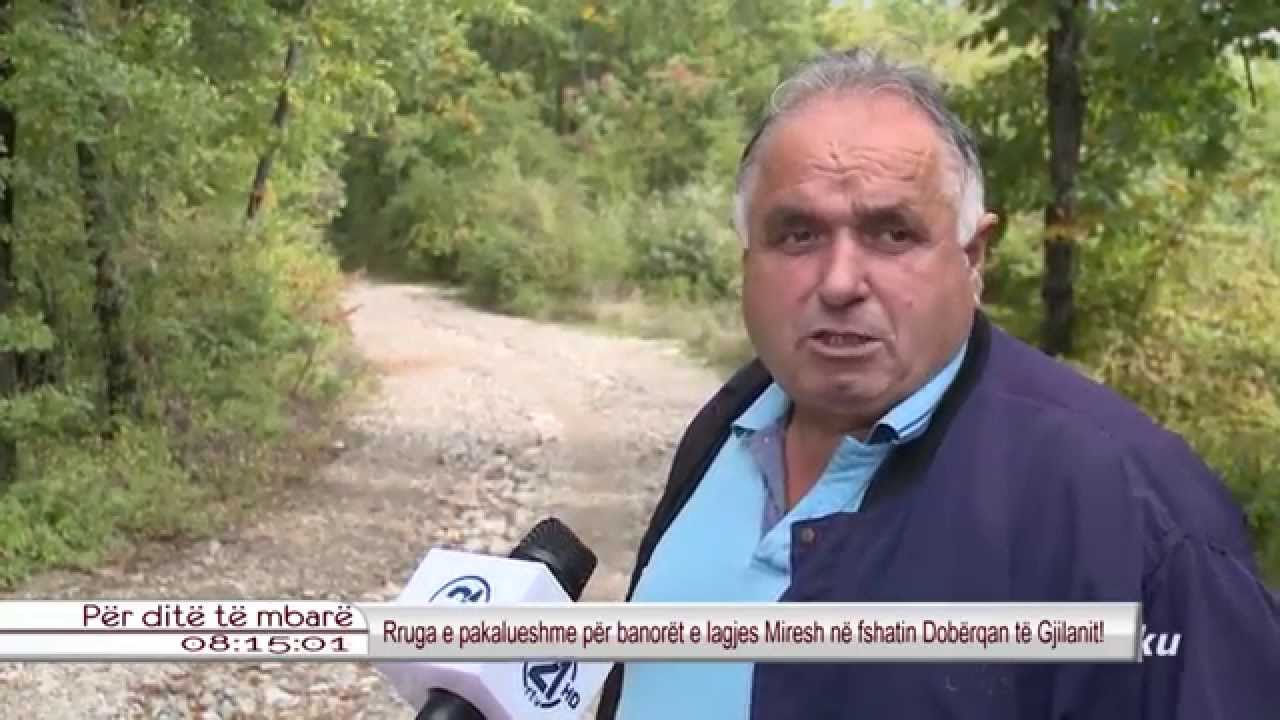 Rruga e pakalueshme per banoret e lagjes Miresh ne fshatin Doberqan te Gjilanit! 13.10.2015