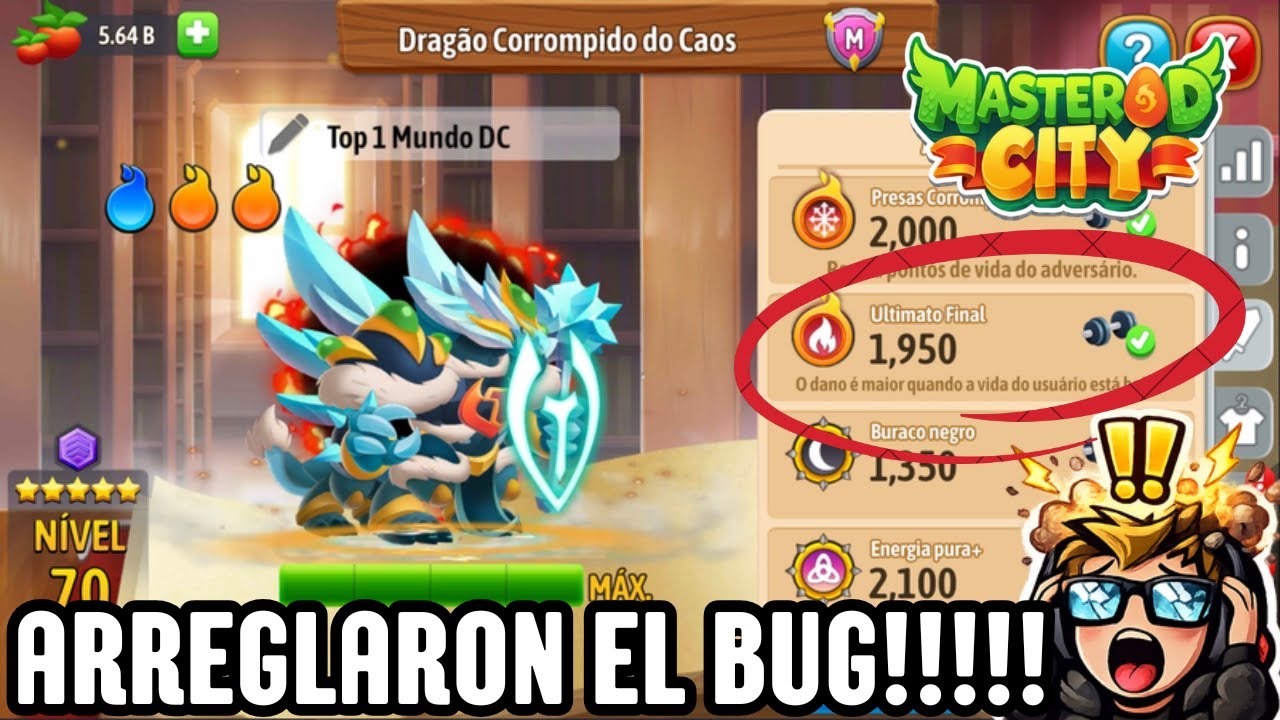 ARREGLARON EL BUG DE LA SKIN🤯🤯!! AHORA EL DRAGÓN CAOS CORRUPTO TIENE DOS HABILIDADES😆😆!!