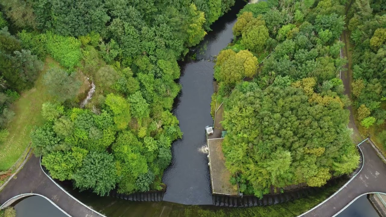 Beyond the Wall | Scottish Reservoir to Hidden Valley | 4K Drone