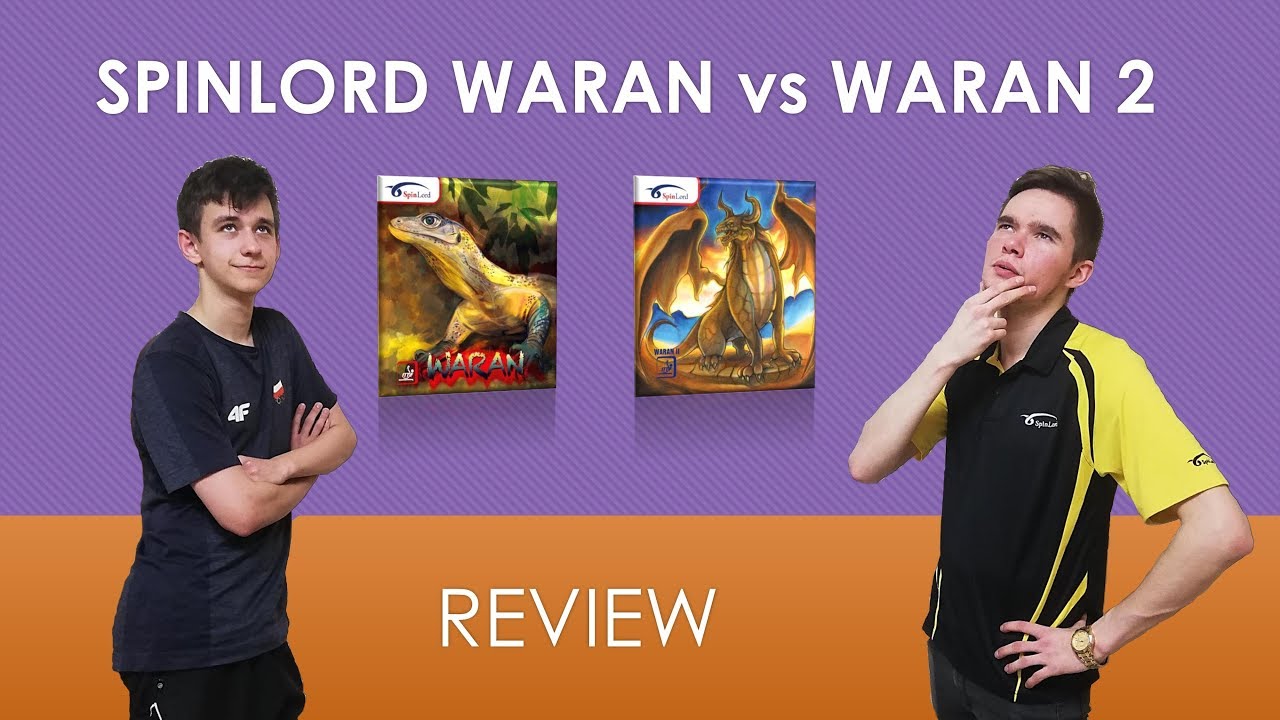 Spinlord Waran vs Waran 2 | обзор | #настольныйтеннис