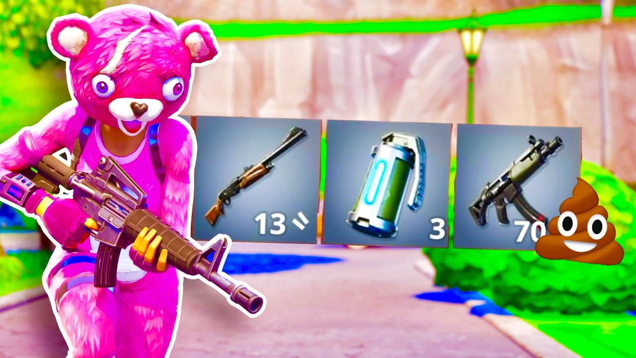 PARTIDA SOLO CON ARMAS GRISES 🤩😱 *RETO FORTNITE OG*