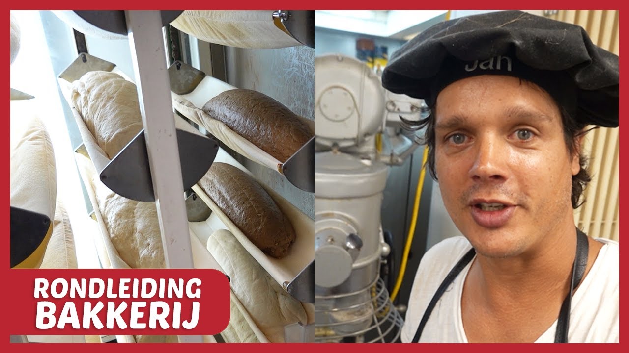EEN RONDLEIDING IN DE BAKKERIJ IN OUDENBOSCH!!