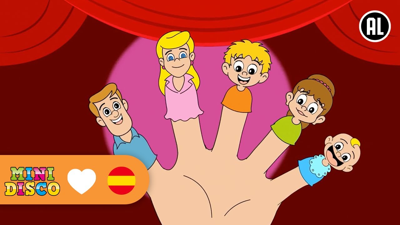 LA FAMILIA DEDO | Canciones infantiles | Versión Espańol | Minidisco